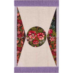 tappeto DA VINCI SITAP FLOWER LILLA LANA geometrico da EUR 1342 2