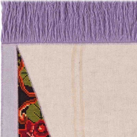 tappeto DA VINCI SITAP FLOWER LILLA LANA geometrico da EUR 1342