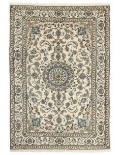 Hand made rug Nain Kashmar Persia cm.197x294