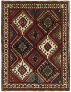 Hand made rug Yalameh Persia cm.155x204