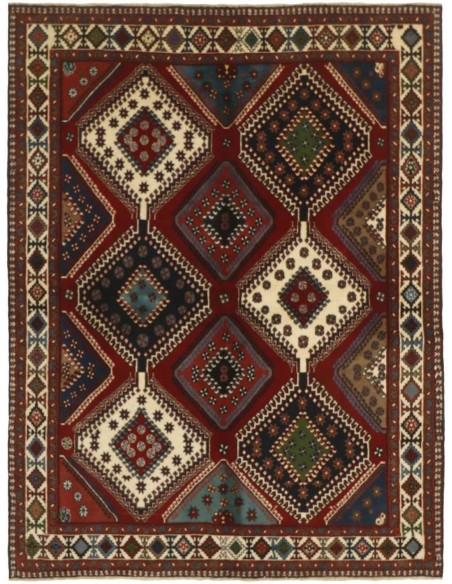 Hand made rug Yalameh Persia cm.155x204