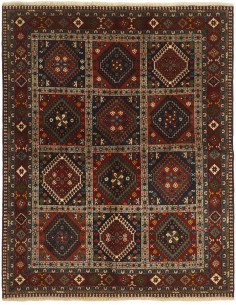 Hand made rug Yalameh Persia cm.153x193