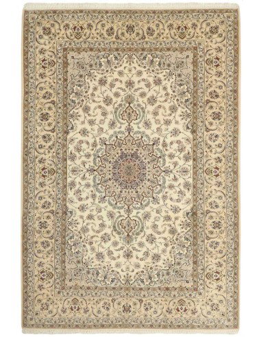 Hand made rug Isfahan Persia cm.206x307