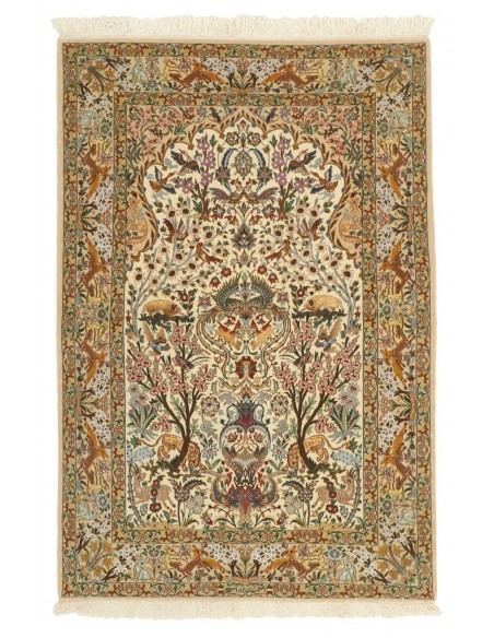 Hand made rug Isfahan Persia cm.115x170