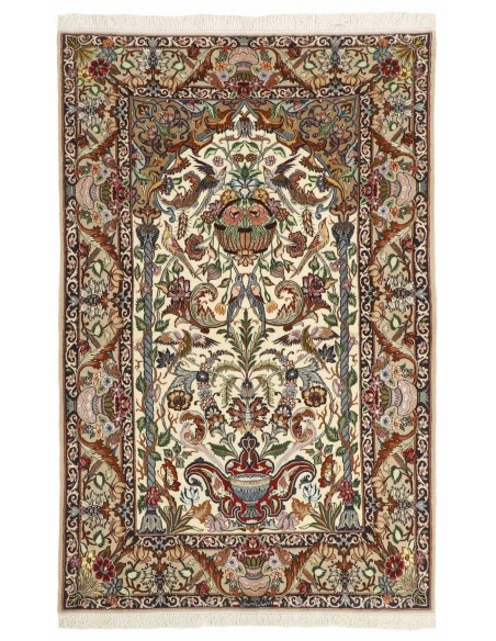 Hand made rug Isfahan Persia cm.130x202