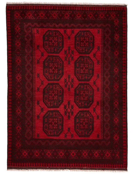Hand made rug Aktscha Afghanistan cm.150x201