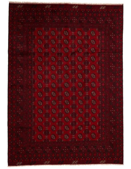 Hand made rug Aktscha Afghanistan cm.204x284