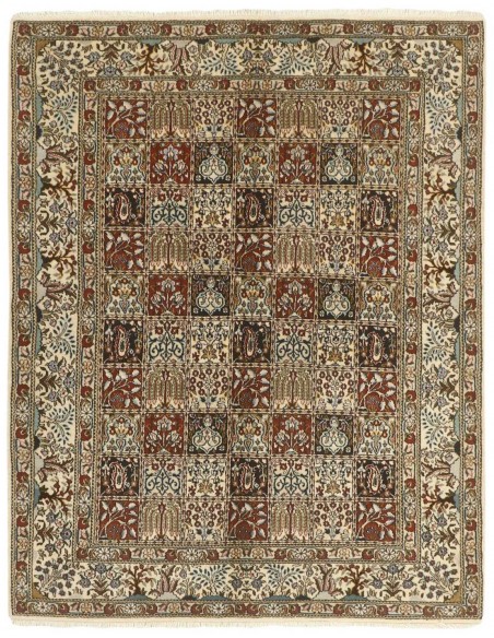 Hand made rug Moud Garden Persia cm.154x201