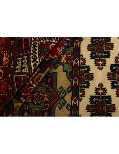 Hand made rug Torkaman Fine Persia cm.161x244