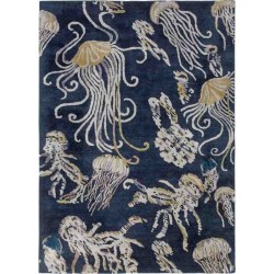 tappeto ELETTRA SITAP BLUE floreale da EUR 890.6