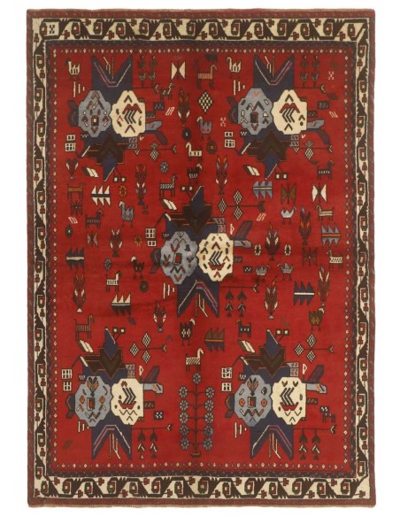Hand made rug Afshar Persia cm.165x230
