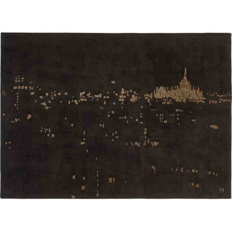 Carpet ET DE MILAN SITAP CHOCO BROWN SETA fantasia da EUR 890.6