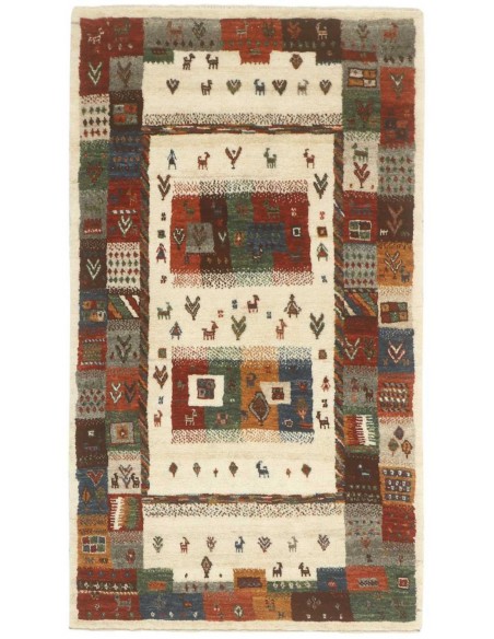 Hand made rug Gabbeh Fine Persia cm.84x145