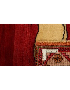 Hand made rug Kashghai Old Figural Persia cm.121x175 2