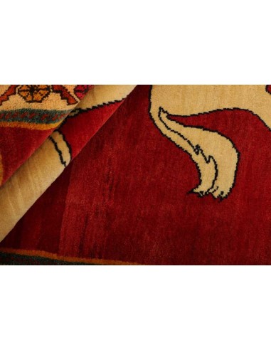 Hand made rug Kashghai Old Figural Persia cm.121x175
