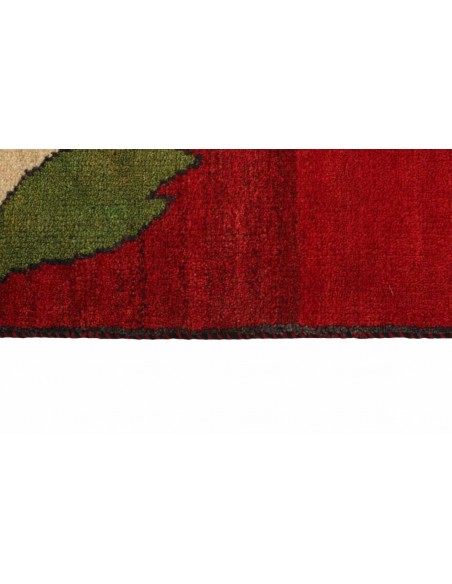Hand made rug Kashghai Old Figural Persia cm.101x179