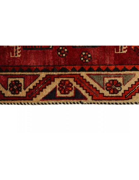 Hand made rug Kashghai Old Figural Persia cm.115x193