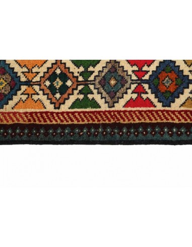 Hand made rug Kashghai Old Figural Persia cm.130x218