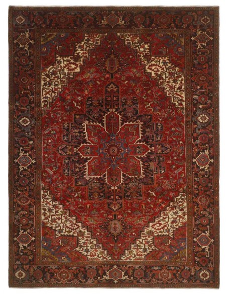 Hand made rug Heriz Persia cm.300x396