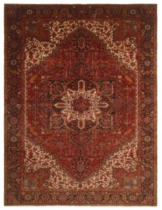 Hand made rug Heriz Persia cm.310x401