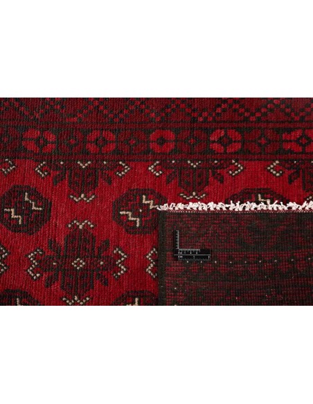Hand made rug Aktscha Afghanistan cm.80x283