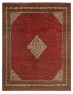 Hand made rug Mir Boteh Persia cm.298x398