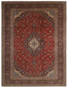 Hand made rug Keshan Persia cm.295x395