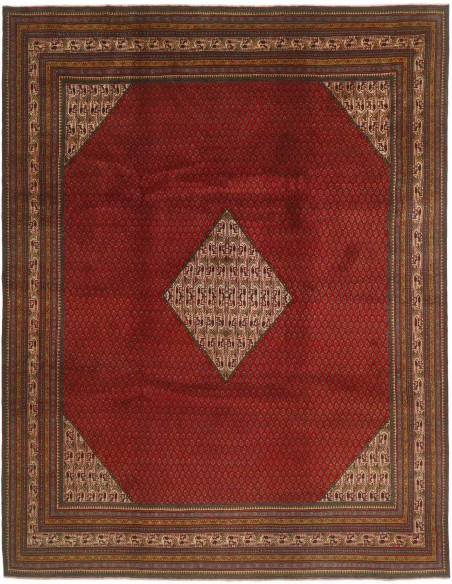 Hand made rug Mir Boteh Persia cm.301x387