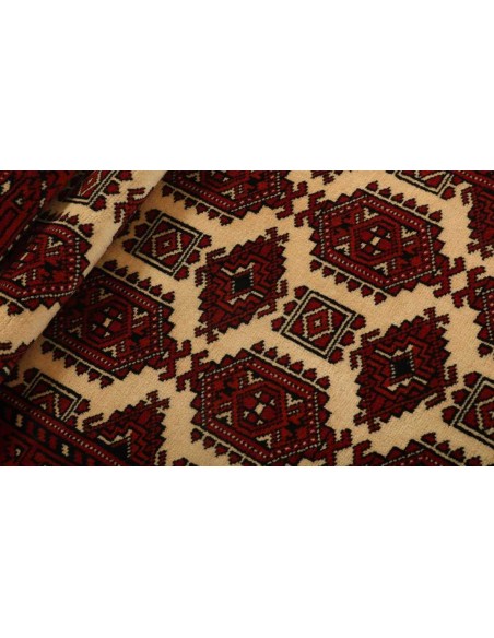 Hand made rug Torkaman Fine Persia cm.86x286