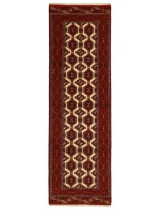 Hand made rug Torkaman Fine Persia cm.90x290