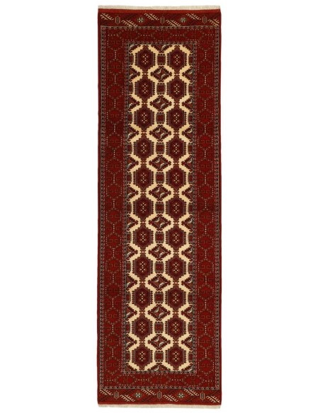 Hand made rug Torkaman Fine Persia cm.90x290