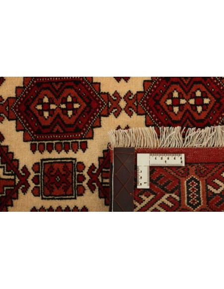 Hand made rug Torkaman Fine Persia cm.90x290