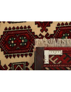 Hand made rug Torkaman Fine Persia cm.84x288 2