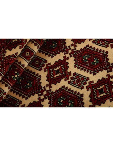 Hand made rug Torkaman Fine Persia cm.84x288