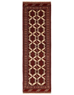 Hand made rug Torkaman Fine Persia cm.85x290