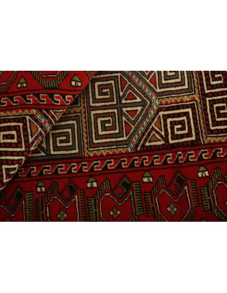 Hand made rug Torkaman Fine Persia cm.87x125