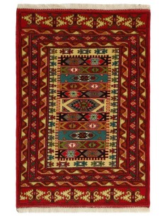 Hand made rug Torkaman Fine Persia cm.86x130