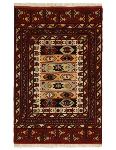 Hand made rug Torkaman Fine Persia cm.85x124