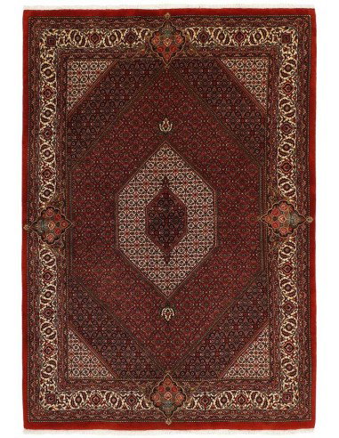 Hand made rug Bidjar Fine Silk Persia cm.155x217