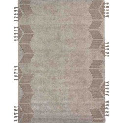 tappeto GILDA SITAP 14 BROWN SETA geometrico da EUR 1104.1