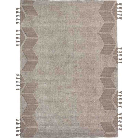 Carpet GILDA SITAP 14 BROWN SETA geometrico da EUR 1104.1