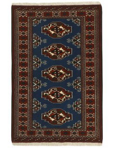 Hand made rug Torkaman Fine Persia cm.84x126