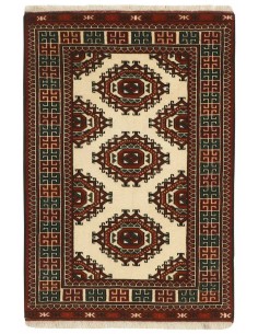 Hand made rug Torkaman Fine Persia cm.81x122