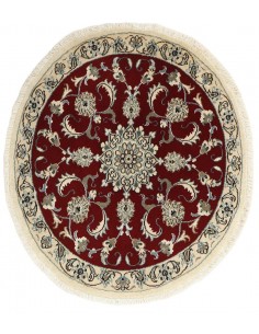 Hand made rug Nain Kashmar Persia cm.95x106
