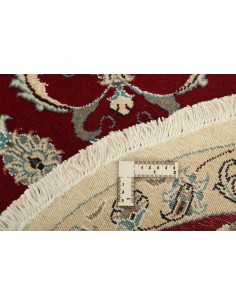 Hand made rug Nain Kashmar Persia cm.95x106 2