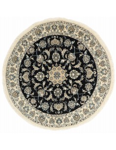 Hand made rug Nain Kashmar Persia cm.140x140