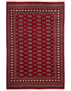 Hand made rug Bukhara fine Pakistan cm.201x306