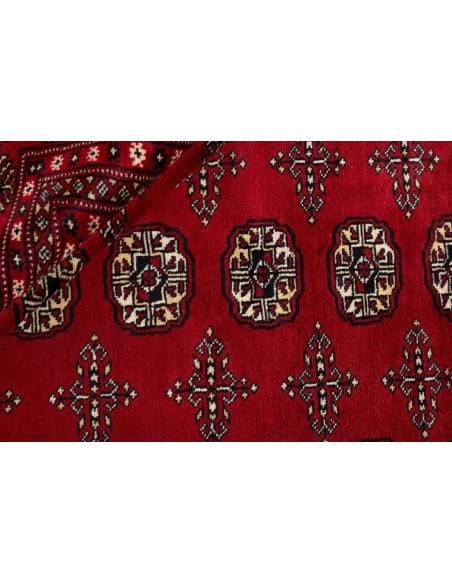 Hand made rug Bukhara fine Pakistan cm.201x253