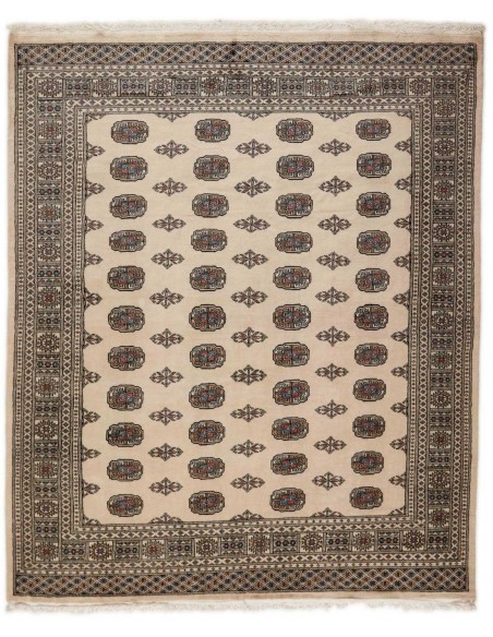 Hand made rug Bukhara fine Pakistan cm.207x249