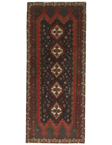 Hand made rug Afshar Persia cm.95x233
